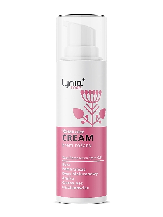 GESCHENK! Gesichtscreme mit Rosen - Lynia Renew Rose Cream — Bild N1