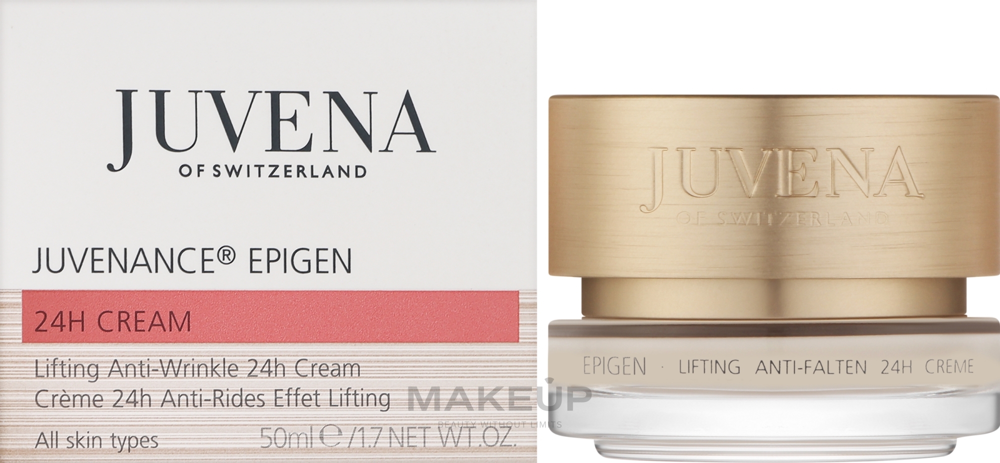 Anti-Aging-Gesichtscreme - Juvena Juvenance Epigen Lifting Anti-Wrinkle 24H Cream — Bild 50 ml