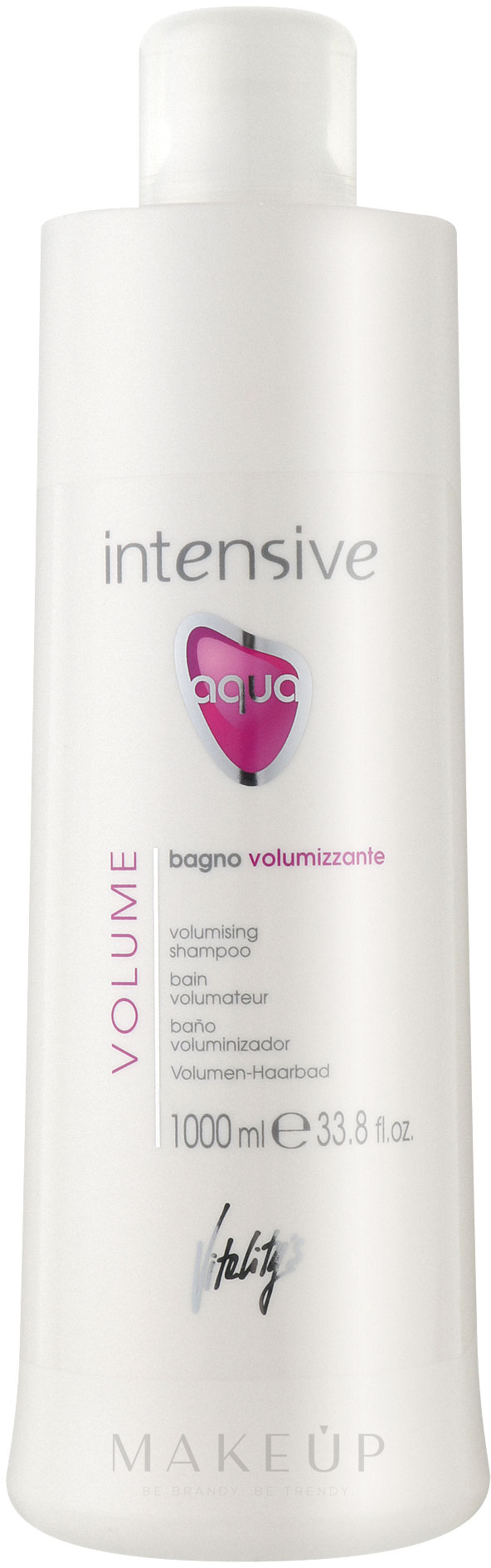 Volumen-Shampoo für feines Haar - Vitality's Intensive Aqua Volumising Shampoo — Bild 1000 ml