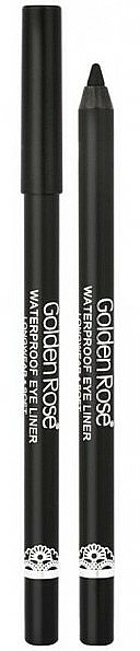 Wasserdichter Kajalstift - Golden Rose Waterproof Eyeliner Longwear & Soft Ultra Black