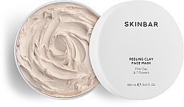 Düfte, Parfümerie und Kosmetik Peeling-Gesichtsmaske mit rosa Ton und 7 Blütenextrakten - SKINBAR Pink Clay & 7 Flowers Face Mask