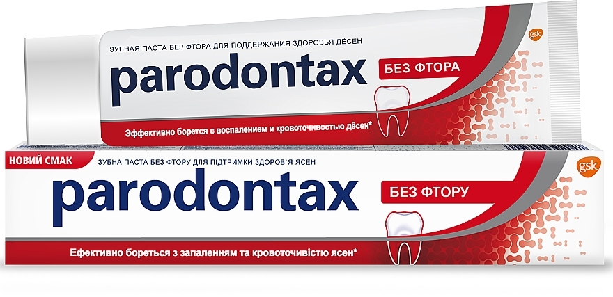 Schützende Zahnpasta gegen Zahnfleischbluten - Parodontax Classic — Bild N1
