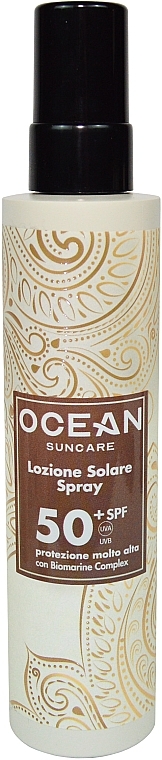 Sonnenschutzspray-Lotion SPF 50  - Emocean Ocean Suncare Lozione Solare Spray SPF50  — Bild N1