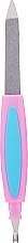 Düfte, Parfümerie und Kosmetik Nagelfeile mit Nagelhautschneider 77791 pink-blau - Top Choice