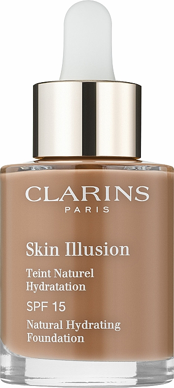 Feuchtigkeitsspendende Foundation - Clarins Skin Illusion Foundation SPF 15