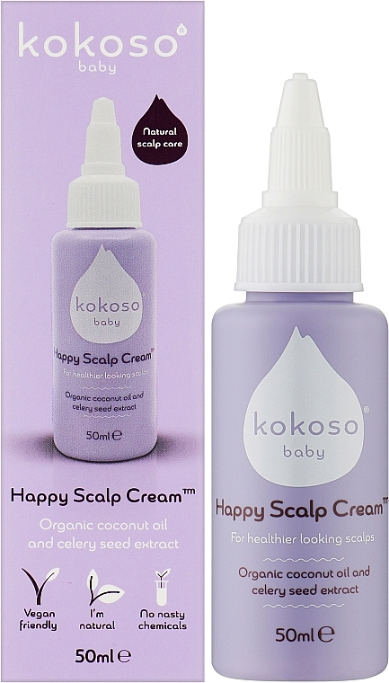Heilmittel für seborrhoische Krusten - Kokoso Baby Skincare Happy Scalp Cream — Bild N2