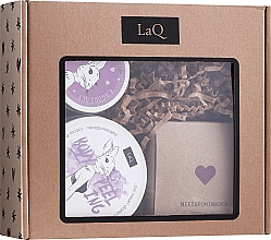 Düfte, Parfümerie und Kosmetik Set - LaQ Bunny Forget-Me-Not (b/acr/200ml + b/butter/200ml + f/muss/100ml)