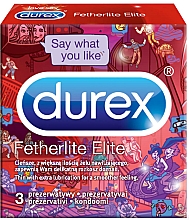 Düfte, Parfümerie und Kosmetik Kondome - Durex Fetherlite Elite