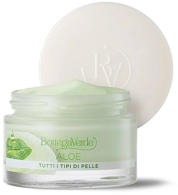 Gesichtscreme mit Bio-Aloe-Vera-Saft  - Bottega Verde Aloe 24H Face Cream — Bild N2