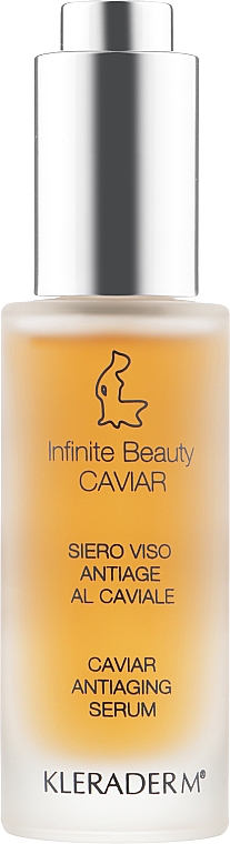 Gesichtsserum mit schwarzem Kaviar - Kleraderm Infinite Beauty Caviar Antiaging Serum — Bild N1