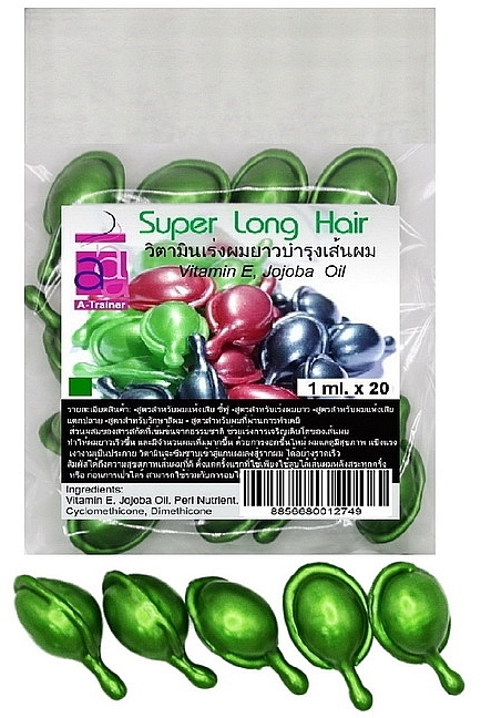 Kapseln für das Haar grün - A-Trainer Super Long Hair — Bild N2