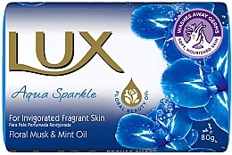 Seife - Lux Aqua Sparkle Floral Musk & Mint Oil Soap Bar — Bild N1