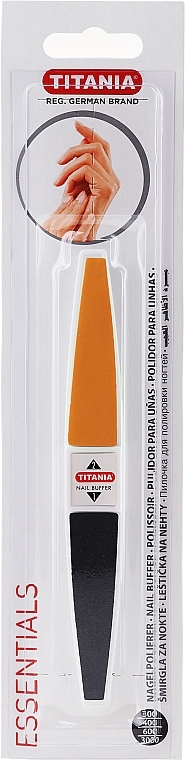 Polierfeile orange - Titania Nail Buffer — Bild N1
