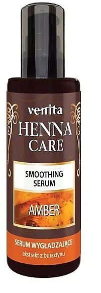 Haarserum mit Bernsteinextrakt - Venita Henna Care Smoothing Serum Amber — Bild N1