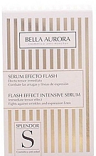 Glättendes und straffendes Anti-Falten Gesichtsserum - Bella Aurora Splendor Serum Flash Effect — Bild N2