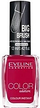 Düfte, Parfümerie und Kosmetik Lang anhaltender Nagellack - Eveline Color Edition Big Brush Nail Polish