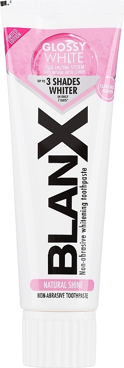 Aufhellende Zahnpasta - Blanx Glossy White Toothpaste Limited Edition — Bild N2