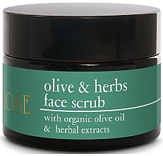 Weichmachendes Gesichtspeeling mit Olivenöl und Kräuterextrakten - Yellow Rose Olive & Herbs Face Scrub — Bild N1