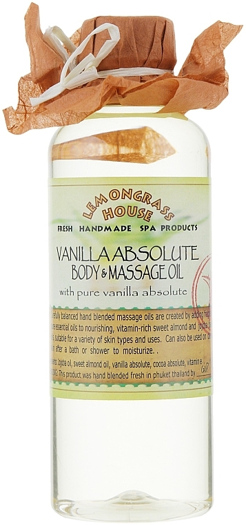 Körperbutter Vanille - Lemongrass House Vanilla Body Oil — Bild N3
