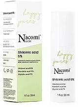 Düfte, Parfümerie und Kosmetik Normalisierendes Serum für Problemhaut mit 5% Shikimisäure - Nacomi Next Level Shikimic Acid 5% Serum