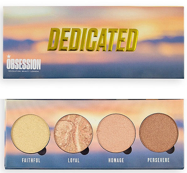 Highlighter-Palette - Makeup Obsession Dedicated Highlight Palette — Bild N1