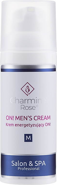 Energetisierende Gesichtscreme für Männer - Charmine Rose On! Men's Cream — Bild N1
