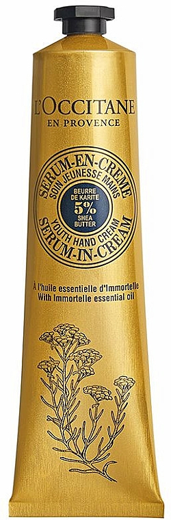 Creme-Serum für die Hände - L'occitane Youth Hand Cream Serum-In-Cream — Bild N1