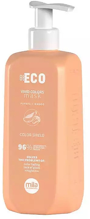 Maske für gefärbtes Haar - Mila Professional Be Eco Vivid Color Hair Mask  — Bild N1