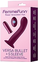 Sexspielzeug - Femme Funn Versa Bullet With S Sleeve Dark Fuchsia  — Bild N6