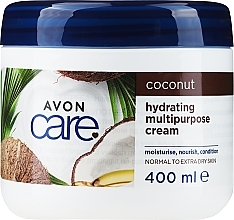 Revitalisierende Multifunktionscreme für Gesicht, Hände und Körper mit Kokosöl - Avon Care Coconut Hydrating Multipurpose Cream  — Bild N1