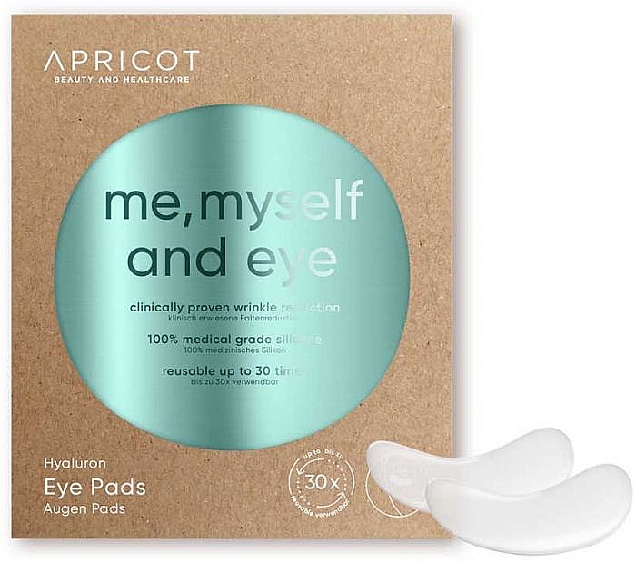 Augenkonturpflaster mit Hyaluronsäure - Apricot Me, Myself And Eye Hyaluron Eyepads — Bild N1