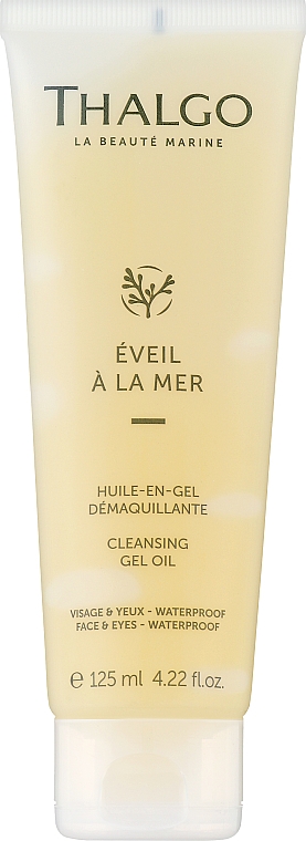 Reinigendes Gesichtsgel-Öl zum Abschminken - Thalgo Eveil A La Mer Make-up Removing Cleansing Gel-Oil — Bild N1