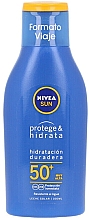 Düfte, Parfümerie und Kosmetik Sonnenschutz-Körperlotion - Nivea Sun Protect & Moisture Lotion SPF 50