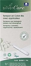 Düfte, Parfümerie und Kosmetik Tampons aus Bio-Baumwolle mit Applikator Super 14 St. - Masmi Silver Care