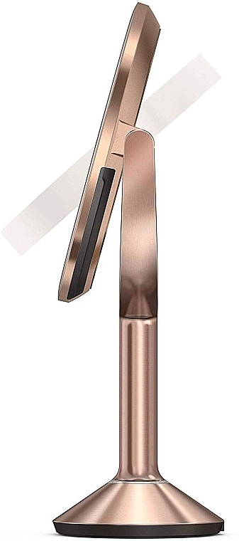 Runder sensorischer Spiegel 20 cm  - Simplehuman Sensor Touch Control Trio Mirror Rose Gold — Bild N4