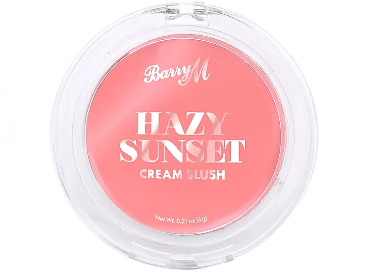 Gesichtsrouge - Barry M Hazy Sunset Cream Blush (Horizon Glow)  — Bild N1