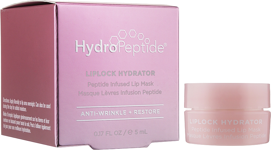 Lippenmaske mit Peptiden - HydroPeptide Liplock Hydrator — Bild N2
