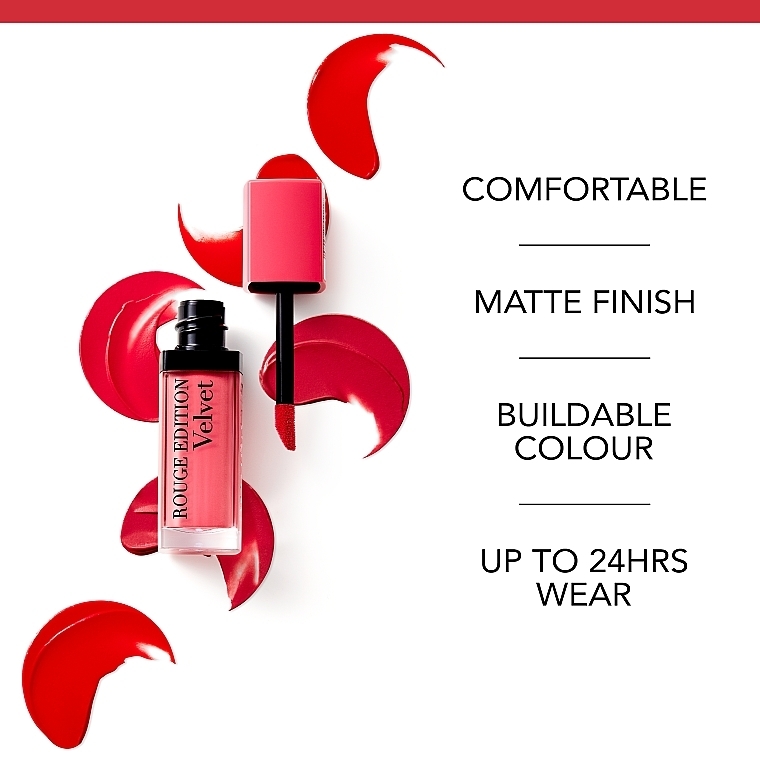 Flüssiger matter Lippenstift - Bourjois Rouge Edition Velvet Lipstick — Bild N7