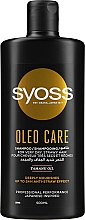 Feuchtigkeitsspendendes Shampoo für sehr trockenes und sprödes Haar mit Öl- und Keratinkomplex - Syoss Oleo 21 Intense Care — Bild N1