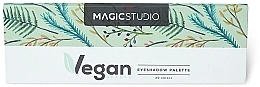Düfte, Parfümerie und Kosmetik Lidschatten-Palette - Magic Studio Eyeshadow Palette Vegan Beauty