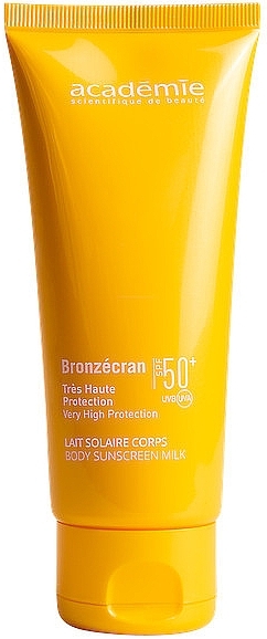 Körpermilch mit Sonnenschutz - Academie Bronzecran Body Sunscreen Milk SPF 50+  — Bild N1