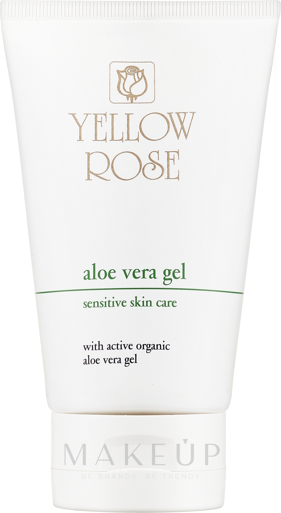 Feuchtigkeitsspendendes und beruhigendes Körper- und Gesichtsgel mit Aloe Vera - Yellow Rose Aloe Vera Gel — Bild 125 ml