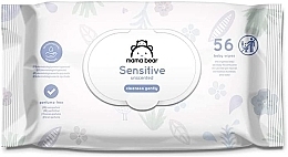 Düfte, Parfümerie und Kosmetik Duftfreie Babytücher 56 St. - Mama Bear Sensitive Unscented Baby Wipes