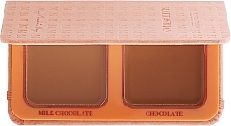 Düfte, Parfümerie und Kosmetik Gesichtsbronzer - Makeup Revolution Maffashion Milky Chocolate Way Cream Bronzer Duo