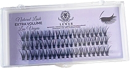 Wimpernbüschel 10 mm B 60 St. - Lewer Natural Lash Extra Volume Las Vegas — Bild N1