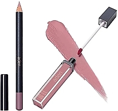 Düfte, Parfümerie und Kosmetik Set - Aden Cosmetics (Lippenstift 7 ml + Augenstift 1,14 g)