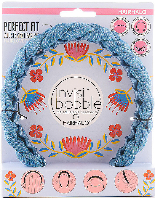 Haarband blau - Invisibobble Hairhalo Flores & Bloom Margarita Bonitau — Bild N1