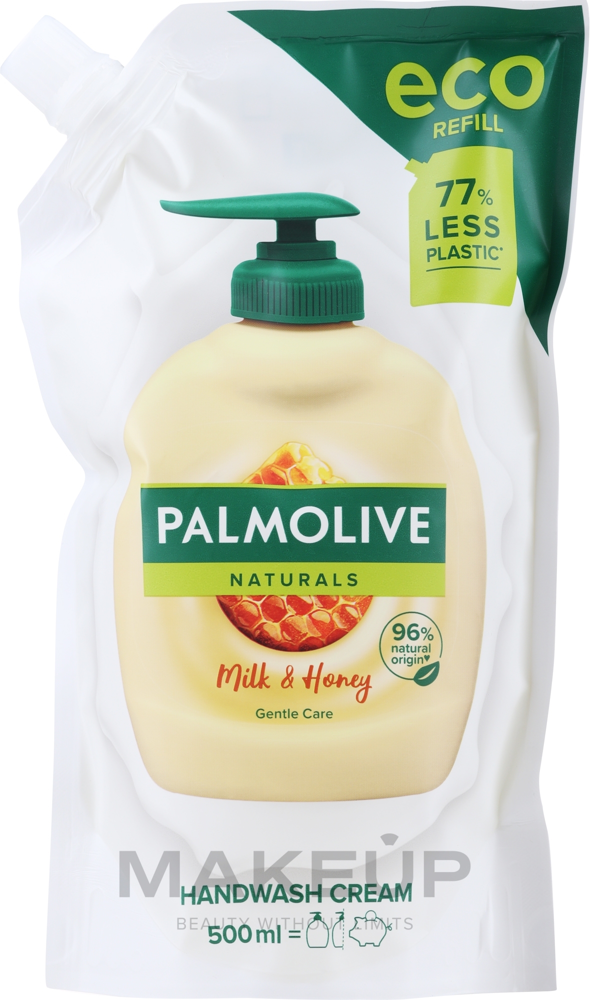 Flüssigseife Honig und Milch - Palmolive Naturel (Refill) — Bild 500 ml