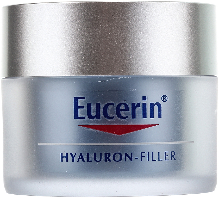 Nachtcreme mit Auffüll-Effekt mit Hyaluronsäure und Saponin - Eucerin Hyaluron-Filler Night — Foto N2