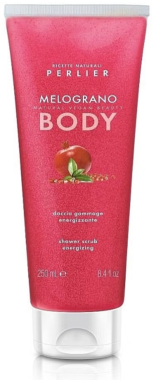 Peeling-Duschgel mit Granatapfel - Perlier Pomegranate Shower Scrub Energizing — Bild N1